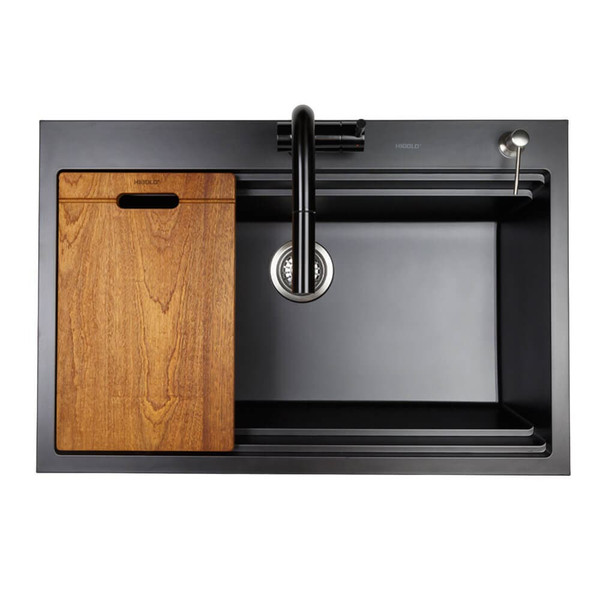 Granite-Composite-Sink-Soap-Dispenser-Chopping-Board