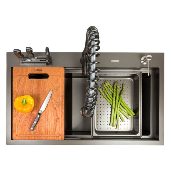 Higold-Belle-Luxe-1-Workstation-Kitchen-Sink-With-Accessories
