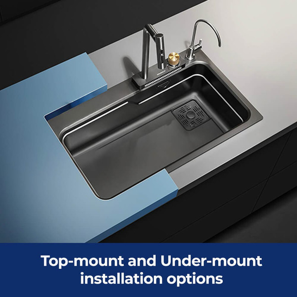 Higold-Heavy-Duty-Black-Kitchen-Sink-Topmount-Undermount