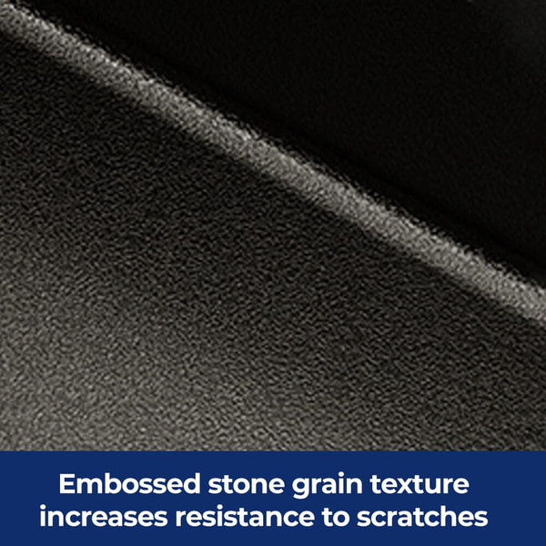Modern-Stainless-Steel-Sink-With-Textured-Stone-Finish