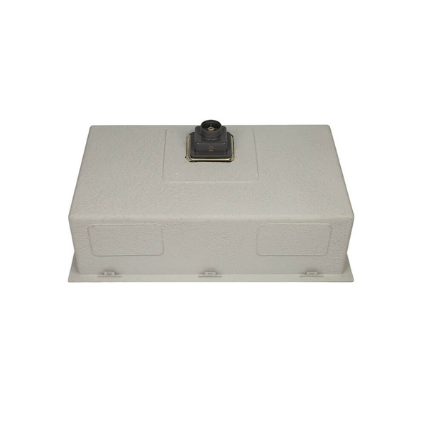 Underside of a gold stainless steel kitchen sink featuring grey anti-condensation coating and sound-dampening pads for moisture protection in Australian homes.