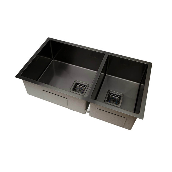 Modern 1.5 Bowl Stainless Steel Workstation Kitchen Sink, Thick Nano Coated Undermount Sink Australia