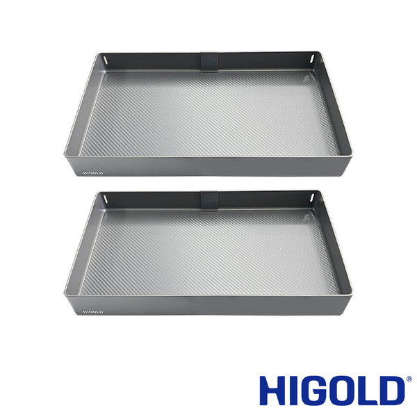 Higold Shearer Pro Underbench Pull-Out Kitchen Storage with Two Grey Trays for Modern Australian Homes