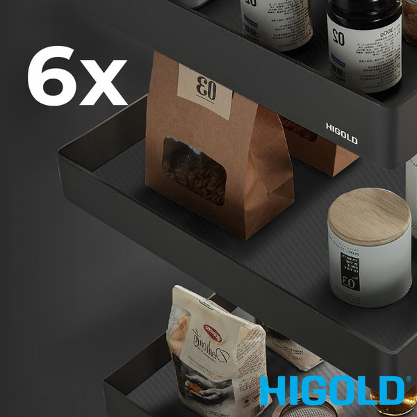 Higold Shearer Pro Space Tower Pull Out Pantry Unit Baskets for Modern Kitchen Storage - Renovator Store Australia
