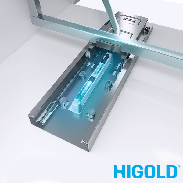 Higold Shearer Tourbillon All-Round Rotation Tall Pantry Smooth Slide Runner - Renovator Store Australia