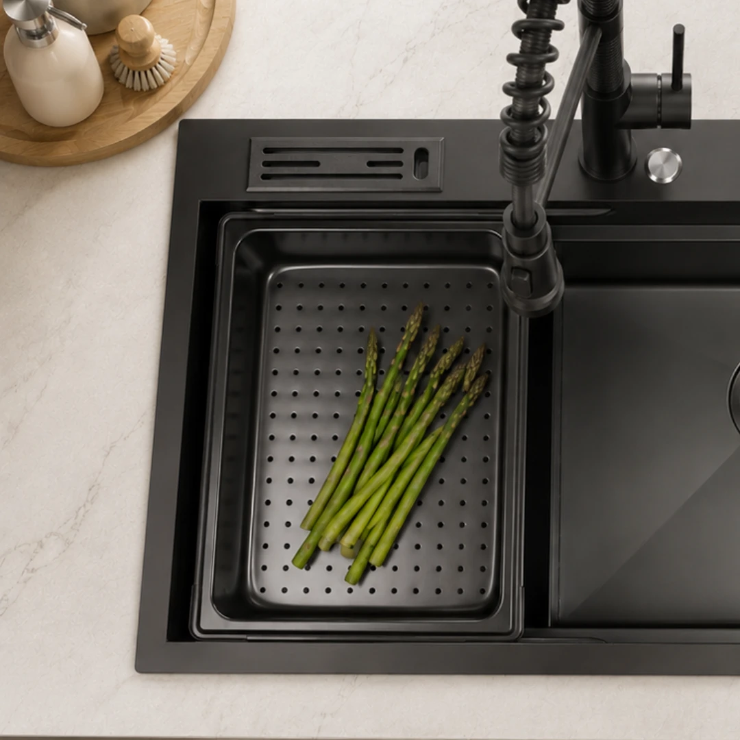 Matching Stainless Steel Colander