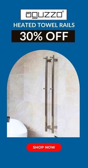 aguzzo heated towel rails