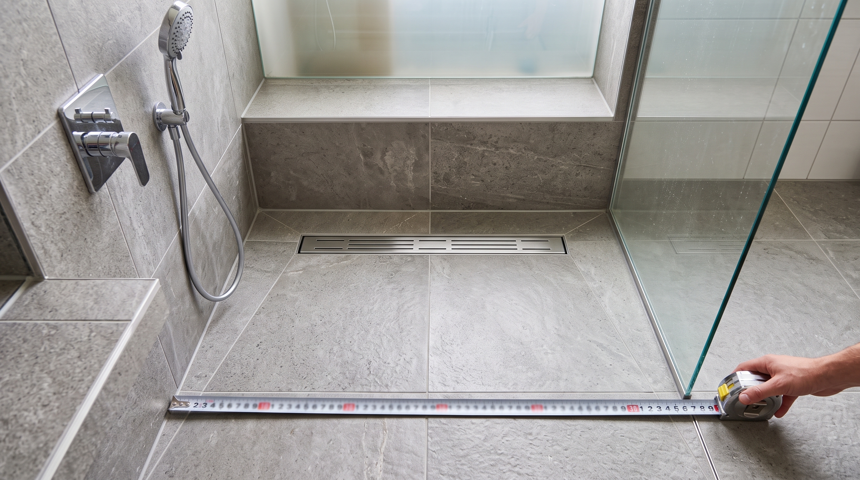 Linear drain sizing guide