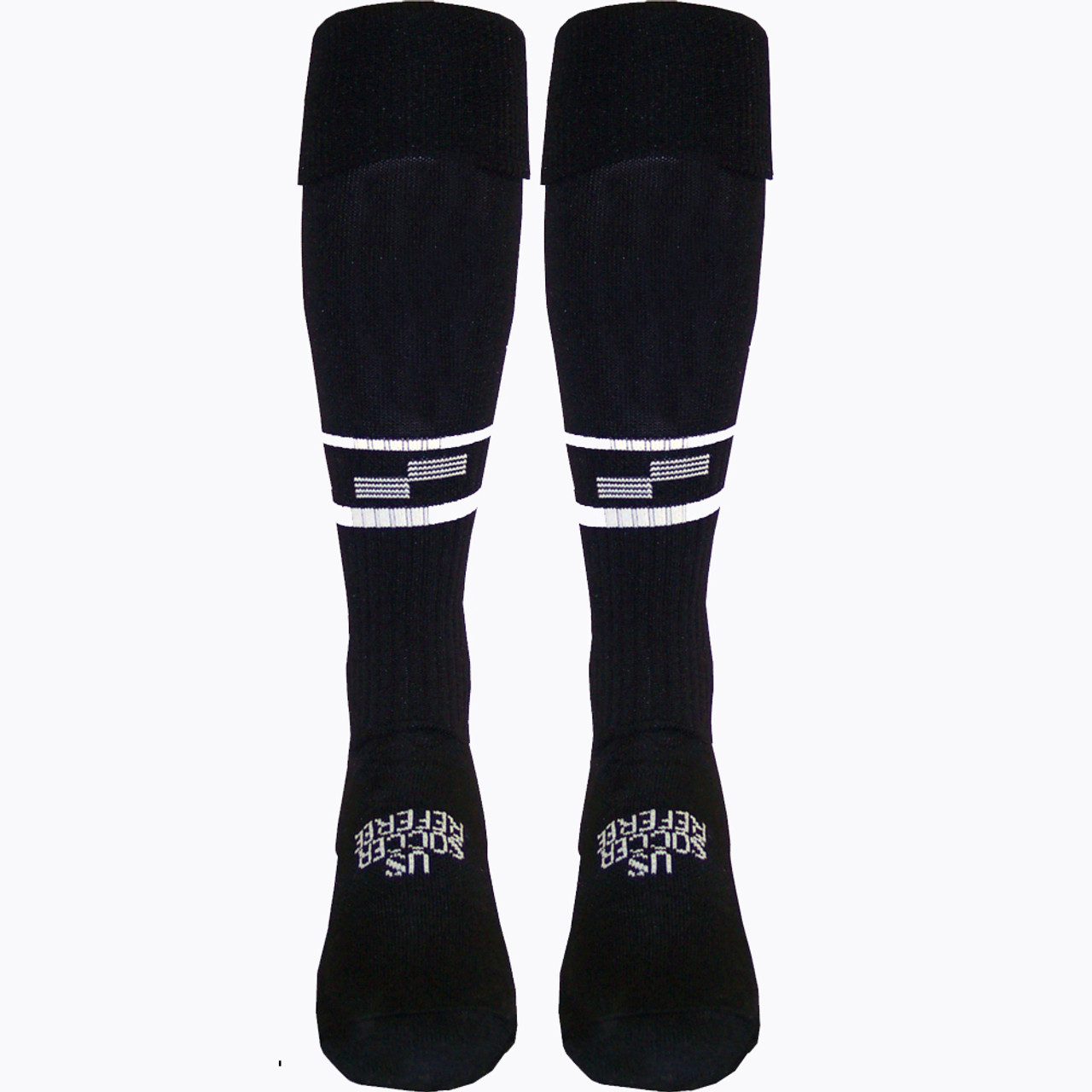SOCCO Black Grey Striped Socks Made in USA (L/XL) at  Men's