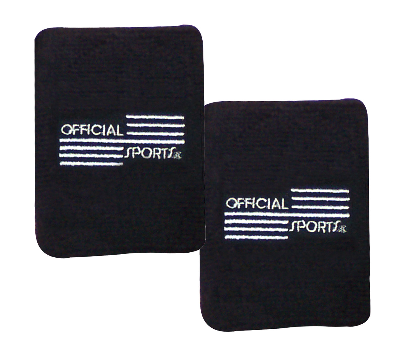 1447 Black Wristband Set Of 2 - Official Sports International