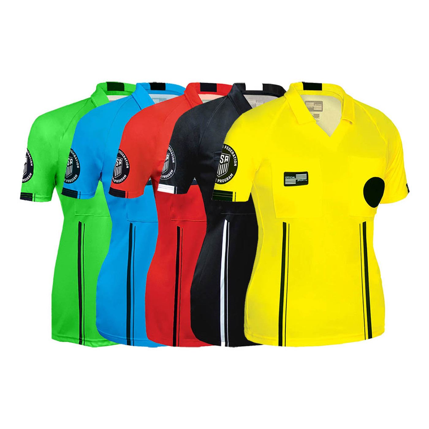 USSF Official Soccer Referee Jerseys Economy Style 