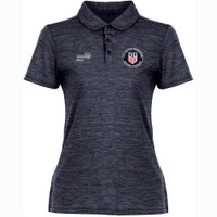 W2074CL USSF Women's Heathered Golf Shirt