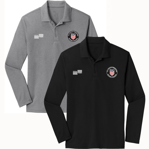 2406CL USSF Long Sleeve Golf Shirt