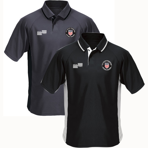 2414CL USSF Color Block Golf Shirt