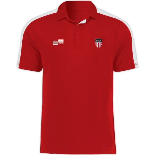 2411N NISOA White Block Polo 2411N NISOA White Block Polo