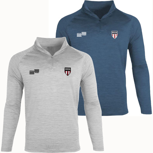 2333N NISOA Subtle Pattern 1/4 Zip 2333N NISOA Subtle Pattern 1/4 Zip