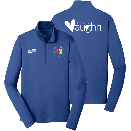 TVZIP HDAwareness Royal Blue ¼ ZIP