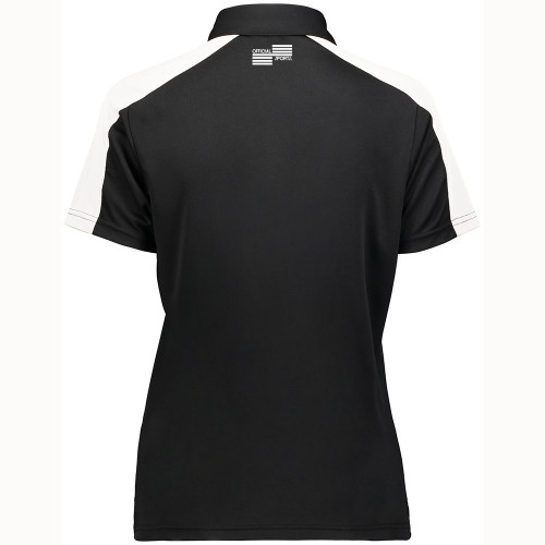 FLW2411 FSR Women's White Block Polo