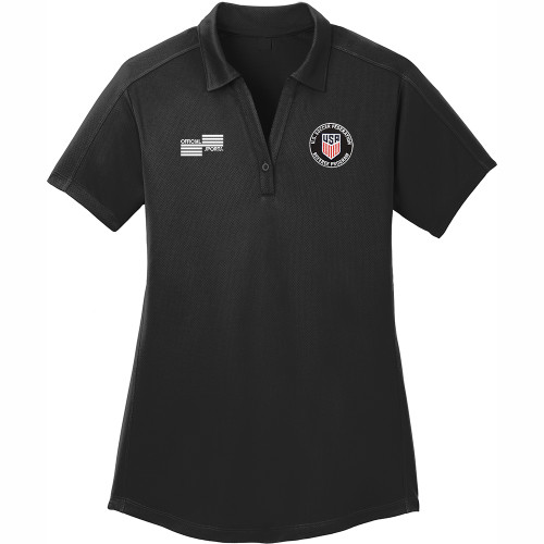 W2178CL USSF Women's Wicking Pique Polo W2178CL USSF Women's Wicking Pique Polo