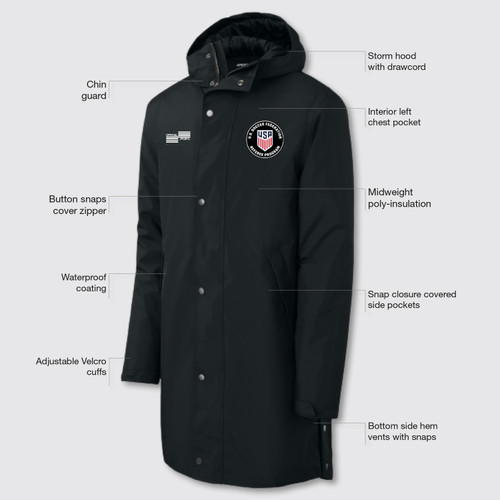 1205CL USSF Sideline Parka