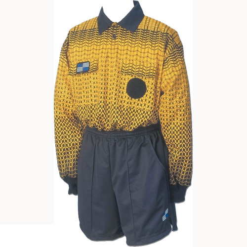 5014NC Old NISOA Coolwick LS Gold Grid Shirt