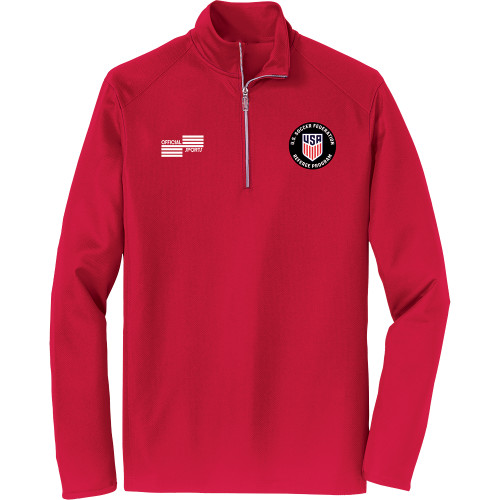 2223CL USSF Quarter Zip Long Sleeve 2223CL USSF Quarter Zip Long Sleeve