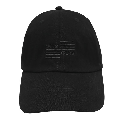 3024B Black Low Fit Cap W/Black OSI 3024B Black Low Fit Cap W/Black OSI
