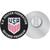 7058CL USSF Referee Crest Lapel Pin