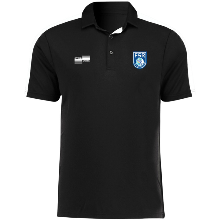 FL2411 FSR White Block Polo