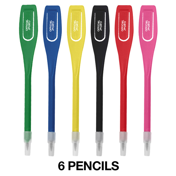 6080SET Six Clip-On Pencils