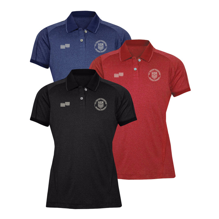 W2423CL USSF Women's Sport Fit Polo