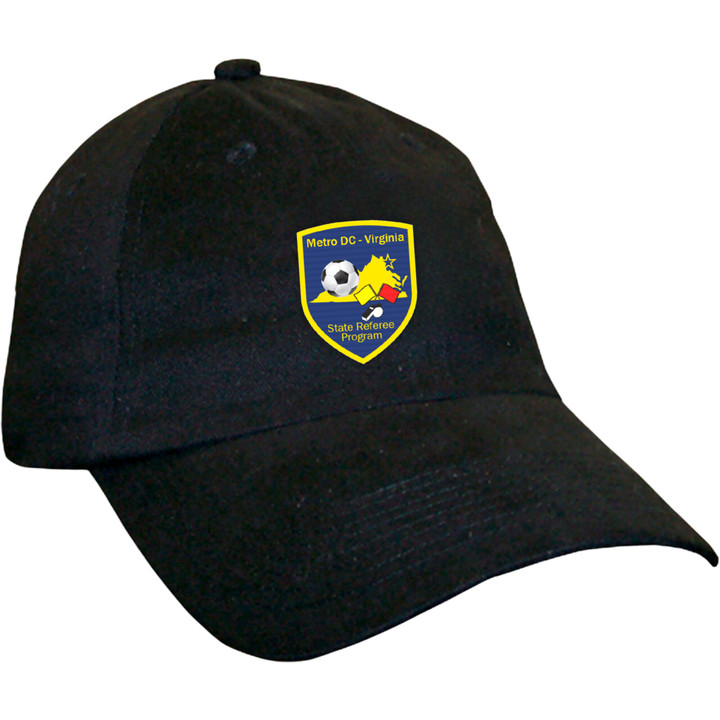 VA3024 MDCVA Black Low Fit Cap
