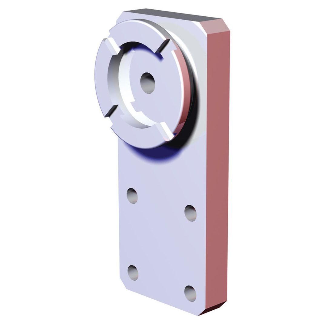 STS0015-NA-2P : Spidergrip Base Mount - 80X40 Bolt Pattern, Short Neck