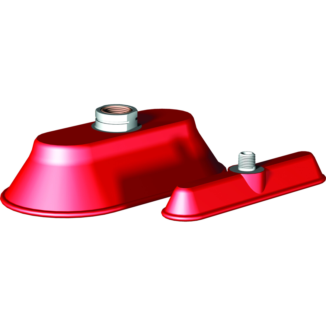 CPI-36DD-B-45 : Oval Deepdish Vacuum Cups