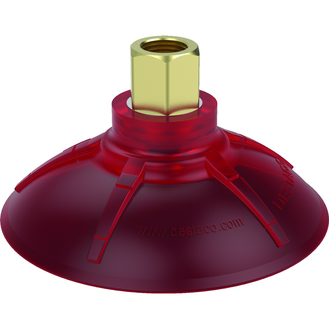 VC-110DD-G38-PU60 : Accelerate Polyurethane Deepdish Vacuum Cup