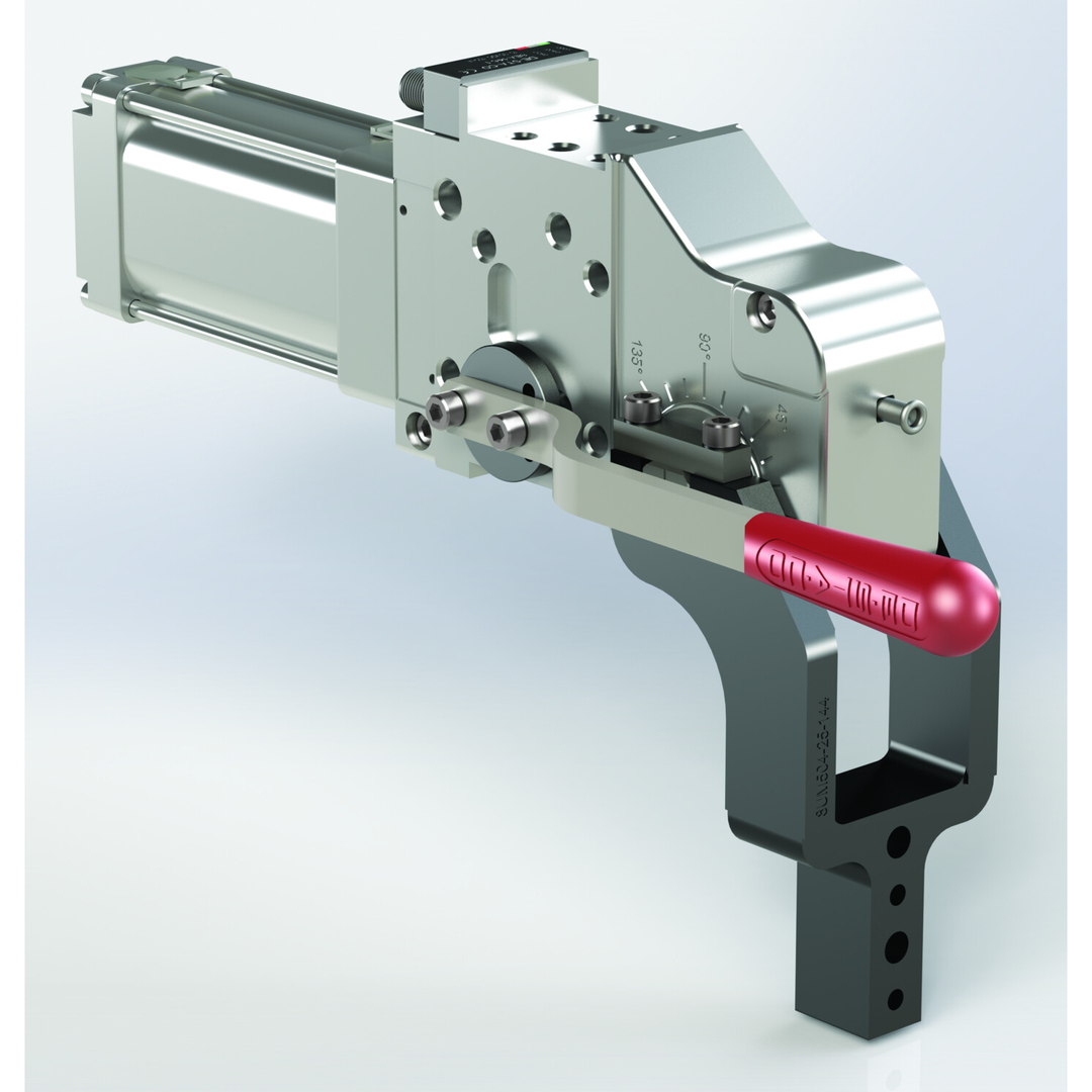 82M-3ND0HS6NL9 - Enclosed Pneumatic Power Clamp