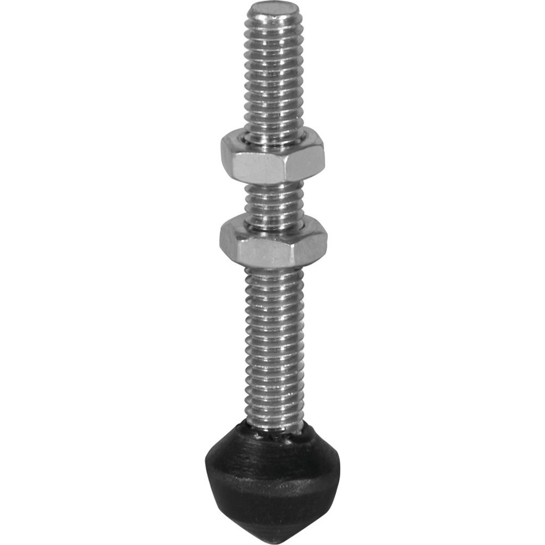 213208 : Spindel mit Neopren-Kappe, kegelförmig - Spannerzubehör