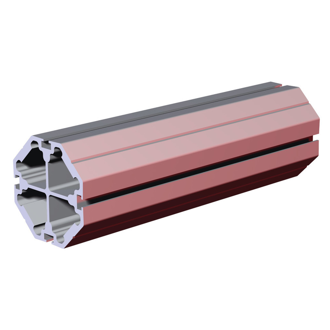 B-90-3000-0 : B-90 - Oktagonal Aluminum Profil