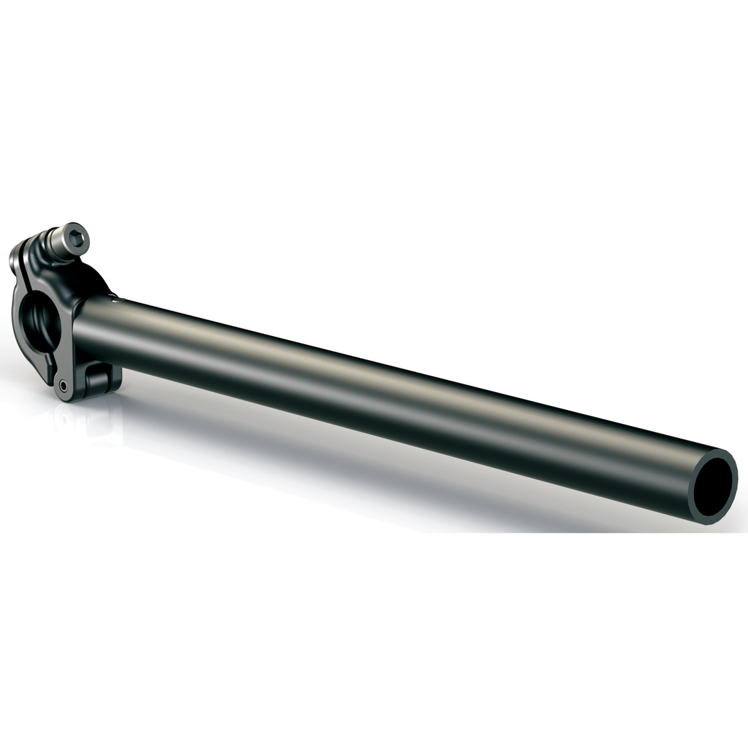 ES-32B-10E-100-A - Lightweight Single End Extension, 32mm Ball, 1 Inch Tube, Forging, 100mm Length