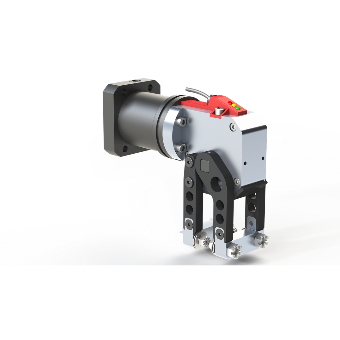 GR84-15BE-DD-9S9-RRSS-A1XX01 - Presswerkgreifer/Kurvenklemmgreifer, Mini, modular, selbsthemmend, geschlossen, Serie GR84