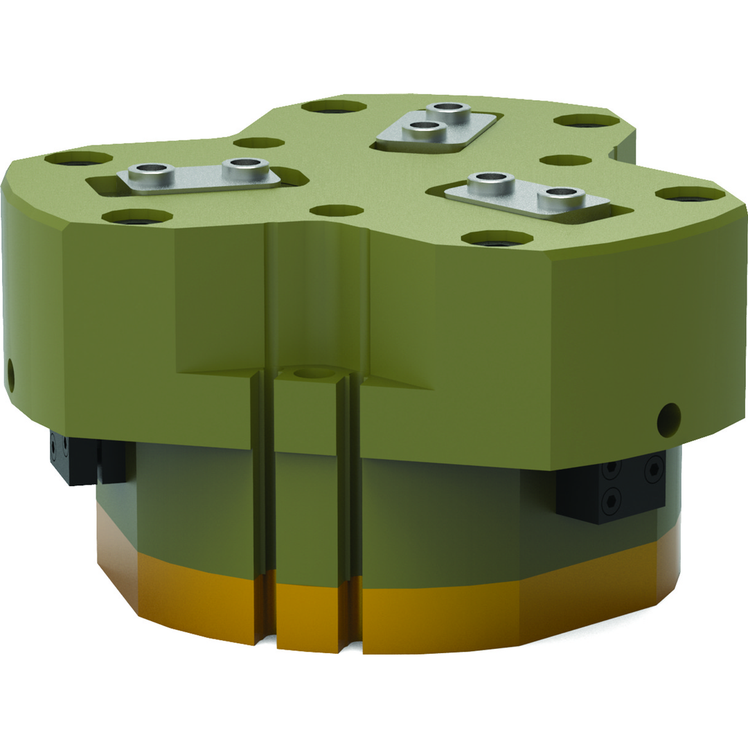 RTH-5M-L-SP - 3-Jaw Pneumatic Parallel Gripper (Long Stroke)
