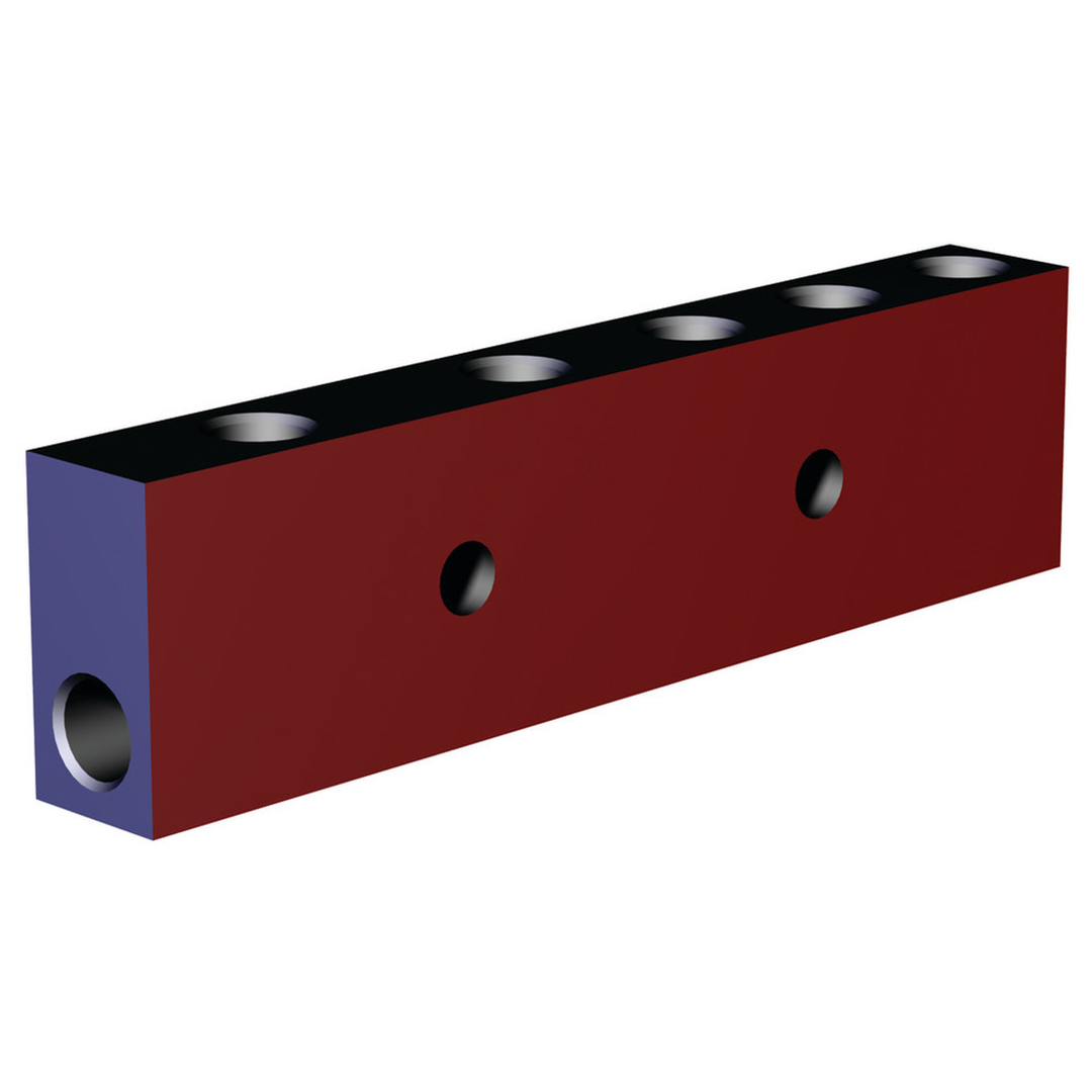 CPI-MMB-4VSP-AB : Block Style Manifold (5 in/7 out)