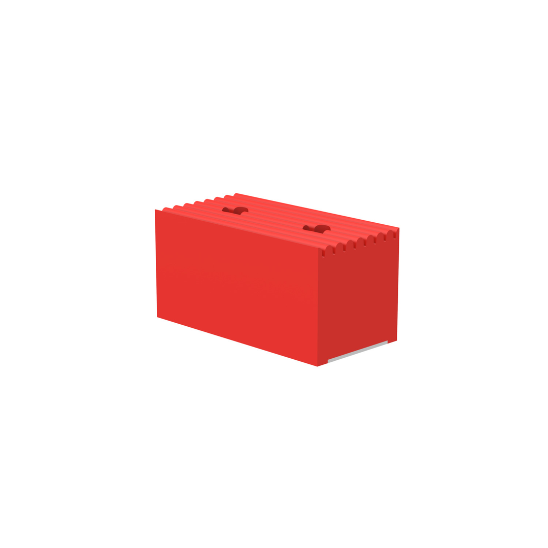 CPI-RT-2-8-45 : Nest pad blocks feature ribbed neoprene