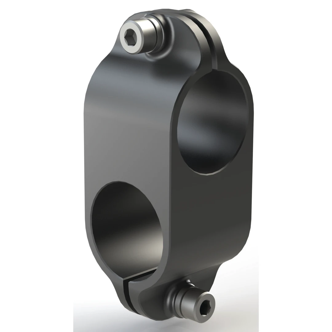 CL-40M-40M-B-A - Lightweight, Blue Cross Clamp, 40mm X 40mm