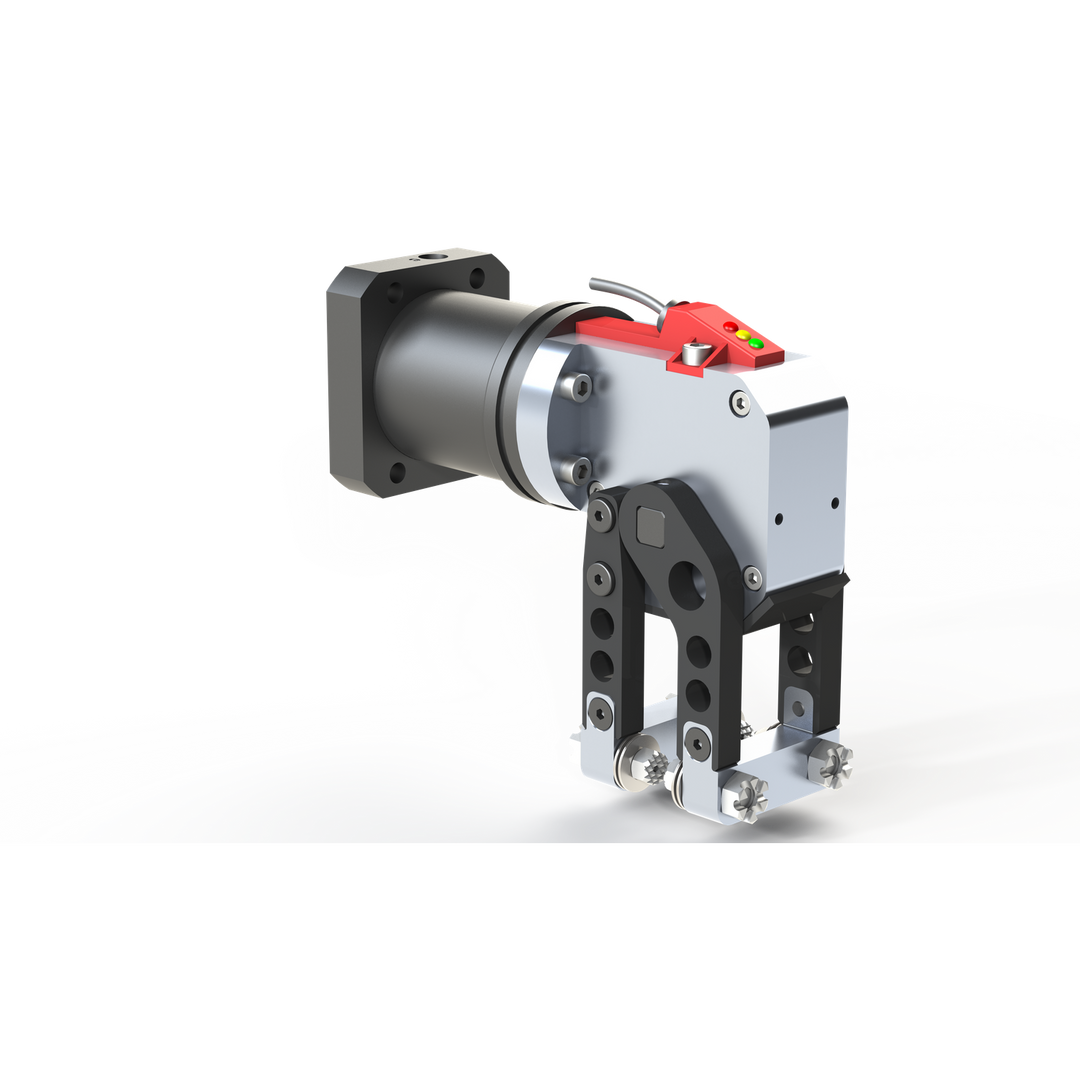 GR84-15BE-DD-9S9-RRTT-A1XX02 - Presswerkgreifer/Kurvenklemmgreifer, Mini, modular, selbsthemmend, geschlossen, Serie GR84