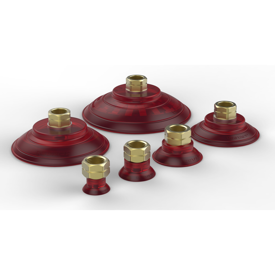 VC-100FF-G38-PU55 : Accelerate Polyurethane Flatfoot Vacuum Cup