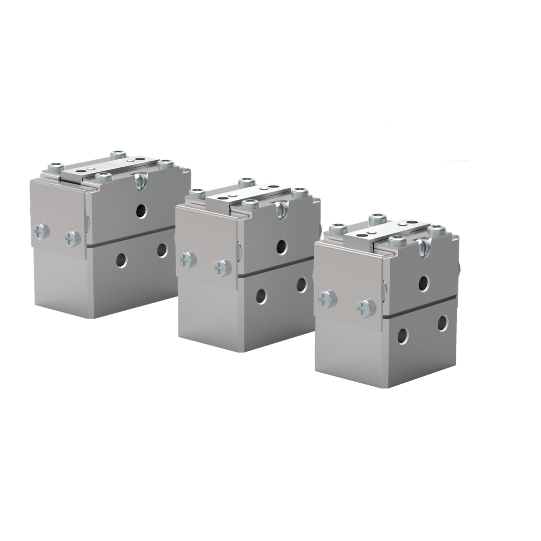 RPMC-3M - Micro, General Industrial, 2-Jaw Pneumatic Parallel Gripper for Clean Rooms