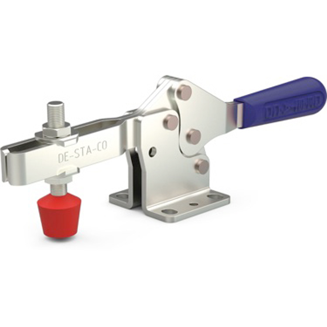 237-U-B - Handspanner, horizontal, blauer Griff