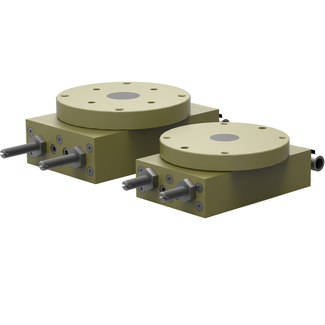 RR-46M-180-M-V - Rotary Actuator, 180 Degree Rotation, Manifold