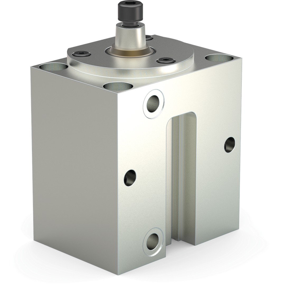 89B40-010-2LA - Schwenkspanner, pneumatisch, Blockversion, linksschwenkend